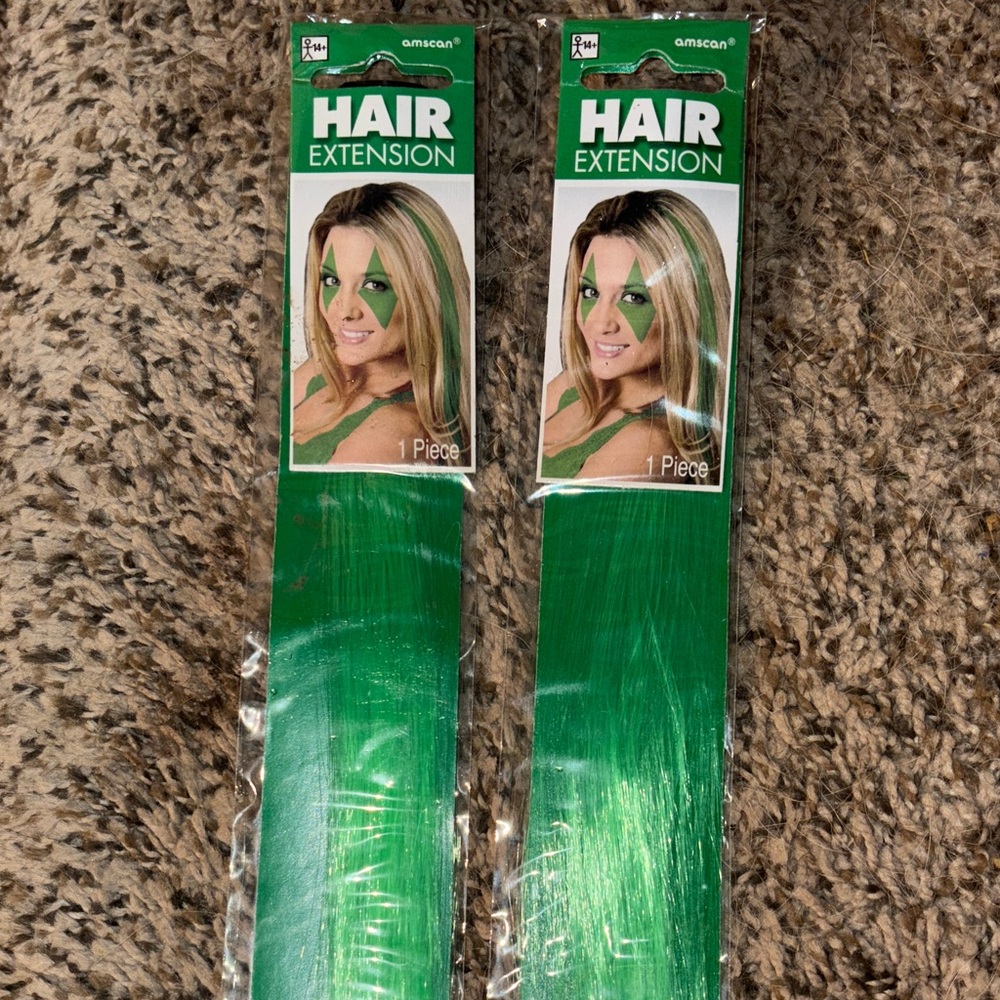 Amscan Vibrant Green Hair Extension